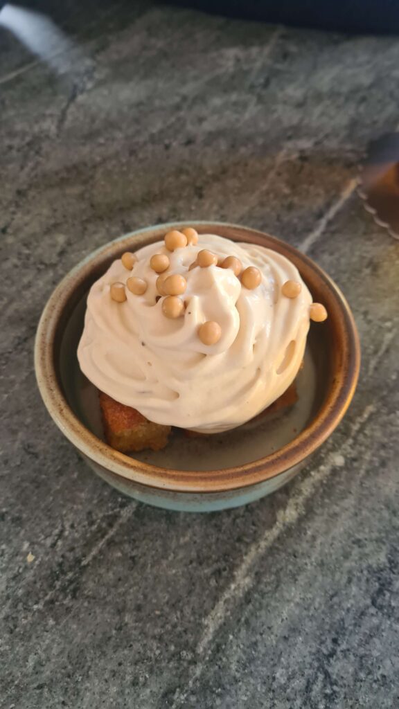 Carrot and date cake at No 92